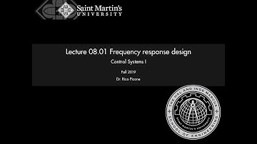08.01 Frequency response design