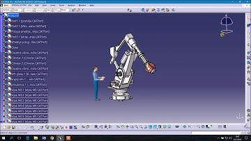 Kawasaki MX350L robot in CatiaV5