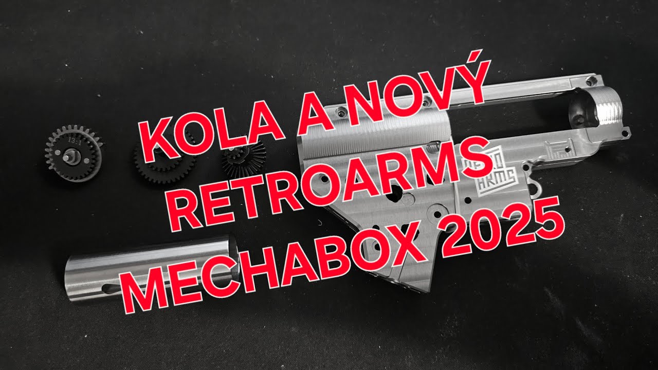 Jak vybrat ozubené kola a nový mechabox od RA (rozdíl mezi 18:1 a 13:1)