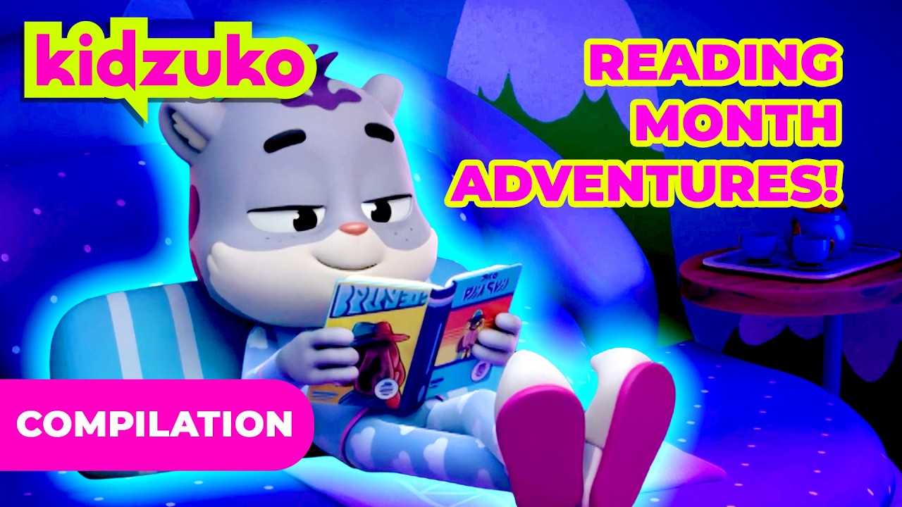 The Creature Cases - 📚🌈📚💖Reading Month With Kit and Sam 🦊✨ 📚 | 20+ MINS Compilation | @Kidzuko ​