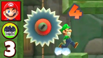 Super Mario Run Gameplay Full Game Walkthrough Tutorial (iOS& Android Mobile) Guide Remix 10 Part 3