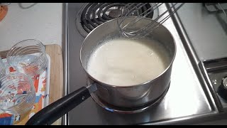 Making Homemade Tapioca Pudding