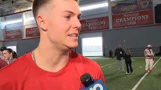 Ohio State head coach Ryan Day, former players discuss Pro Day
