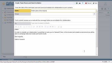 Collaboration with Fabasoft eGov-Suite 2013