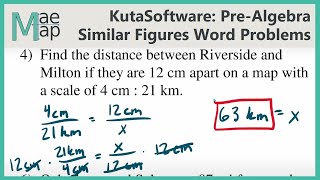 KutaSoftware: PreAlgebra- Similar Figures Word Problems Wealth