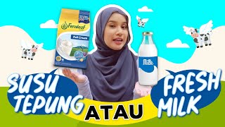 Dari kecil hingga dewasa kena minum susu ke?