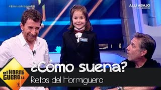 Emilio Aragón adivina la obra de una pequeña compositora  El Hormiguero 3.0