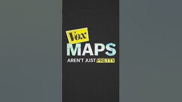 How Vox maps guide your eyes without you noticing 👀 #Vox #MotionDesign #MapAnimation