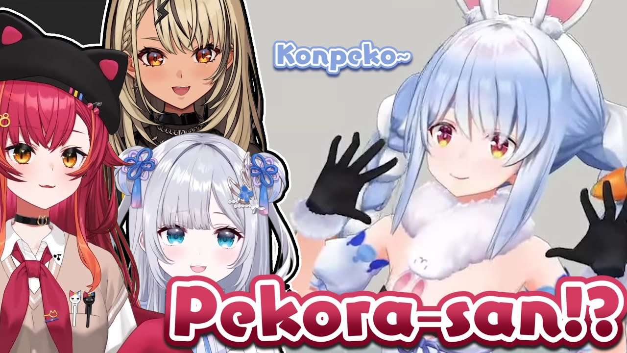 Pekora Calls VSPO Members and Freaks Them Out [Hololive ENG Sub - Usada Pekora]