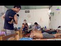 Monkey Cute | Khanh took Sam & Asher to watch Grandpa Acupuncture | How does grandpa acupuncture?