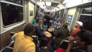Bomba music from Puerto Rico. Buya on Blueline Chicago 2014 'Candela'
