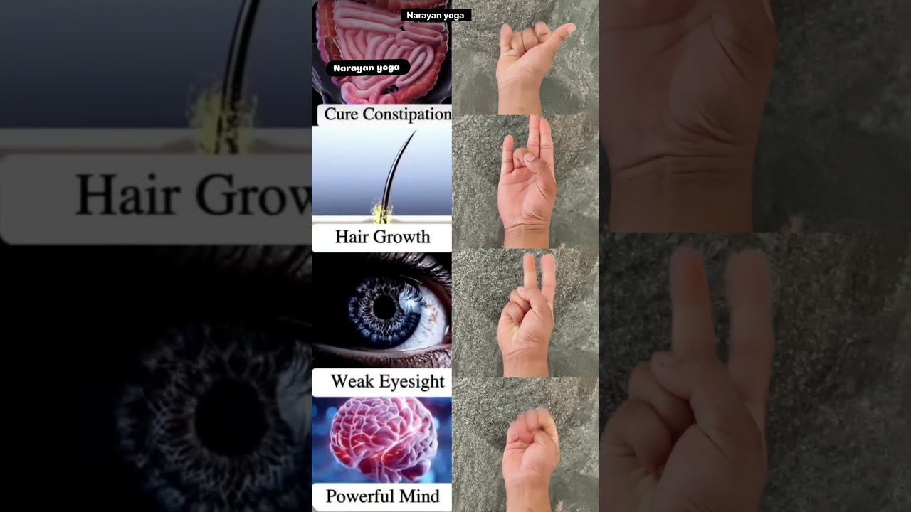 powerful mudra yoga for hand ll 🧘🦋 ll#yoga #hair #isha #brain #exercise