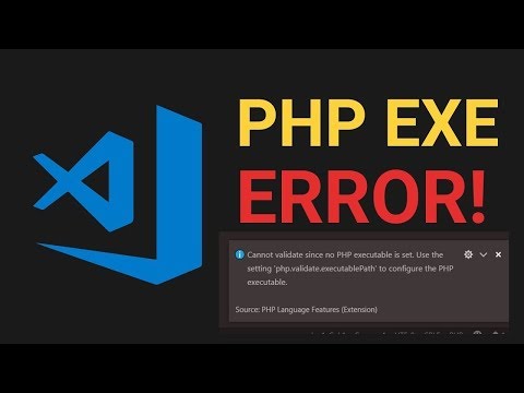 Solución Visual Code PHP 7