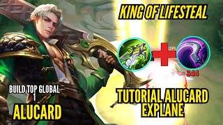 King Lifesteal !! Tutorial Alucard Explane - Build Top Global 1 Alucard - Mobile Legends Bang Bang by Zorojuro25 357 views 1 month ago 11 minutes, 53 seconds