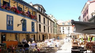 Fountain Square, Oviedo, Asturias, Spain, Europe