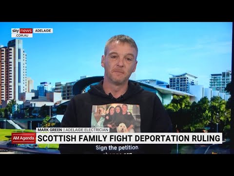 'We're just asking for a fair chance': Scottish family fight deportation ruling 