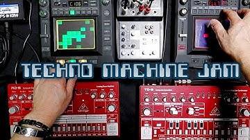 BEHRINGER TD-3, RD-6 & KORG KAOSSILATOR, KAOSS PAD, ACID TECHNO MACHINE JAM