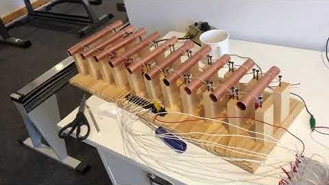 Arduino Powered Music Machine (solenoid xylophone / glockenspiel)