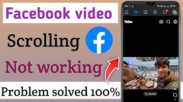 Facebook video scrolling not working | facebook reels video upload down problem | fb scroll problem