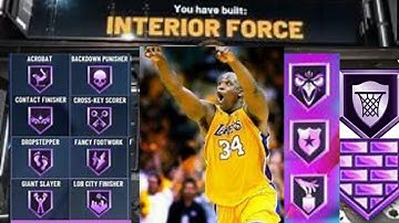 THE BEST POST SCORING CENTER BUILD ON NBA2K21