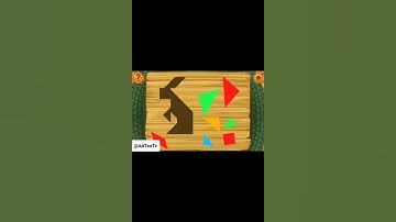 TANGRAM GAME! @AATeoTv #tangram #puzzle #lego #games #short #shorts