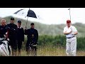 Trump Plays Golf in Rain, Refuses to Honor Troops In It