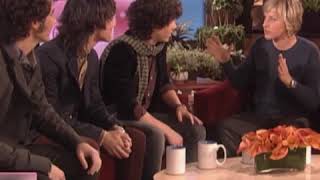 Jonas Brothers In Ellen Show