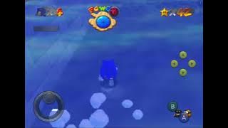 Super Sonic 64 trying to beat vanish cap level while collecting red coins