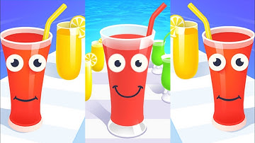 Juice Run - Satisfying Android,ios Gameplay All Levels Walkthrough Ep.3