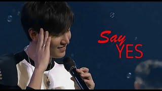 이민호 Lee Min Ho - RE:MINHO Say Yes / Live In Japan