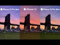 Iphone 13 pro max vs iphone 12 pro max vs iphone 13  camera test