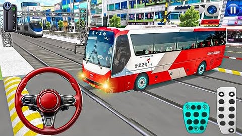 New Kia Express Bus Vs Bullet Train - 3D Driving Class | Best Android iOS Bus Game 2025❤️❤️❤️