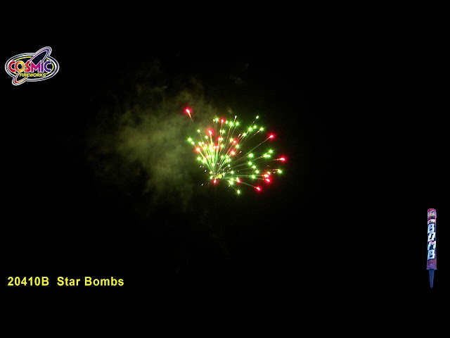 Star Bombs - twin shot 1.3G Roman Candles - £6.00 (RRP £12)