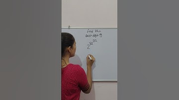 Find the last Digit 😱#shorts #short #maths