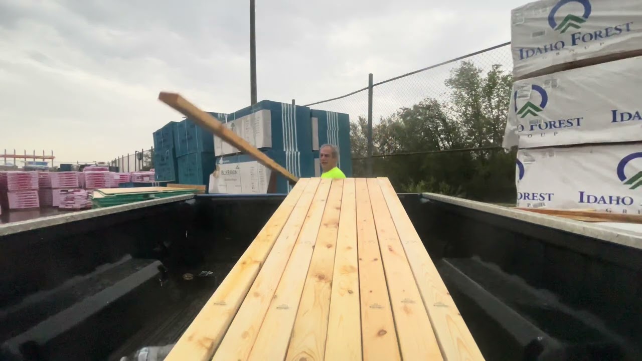 Joe loads 2×4’s into Truck – KOSU local and NPR News, All Things Considered (Oct 25, 2023)
