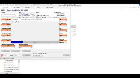 Hobbywing 40 amp 4 in 1 ESC not reading all 4 ESC