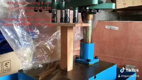 Giới thiệu Máy ta rô tự động kết hợp đầu 4 trục di chuyển SS-4516 | Cơ Khí Ngọc Như