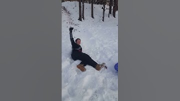 EPIC SLEDDING JUMP AND FLIP WIPEOUT!!