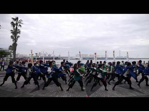 大阪大学お祭ダンスサークル 祭楽人　Worldあぽろん 2015　ピロティ広場