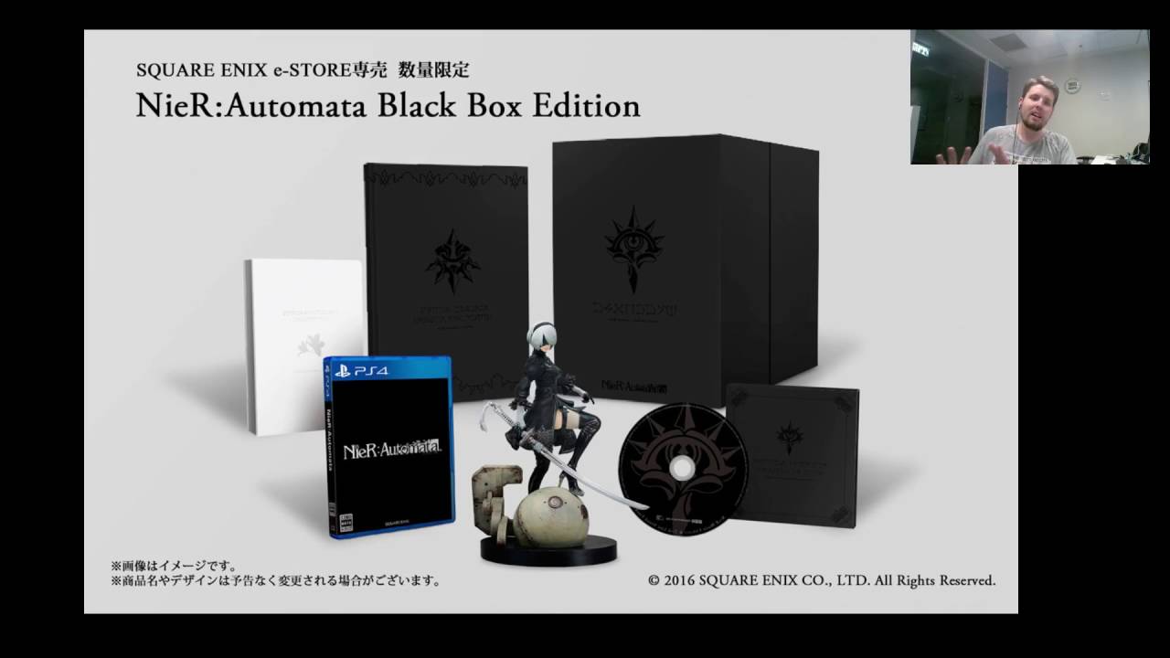 Nier Automata Black Box Limited Edition Rant Youtube