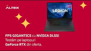 Fps Gigantice Cu Nvidia Dlss Testam Pe Laptopuri Geforce Rtx Din Oferta Altex