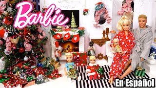 Navidad con Bebes de Barbie y Ken