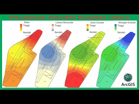 Visualisasi Data Kualitas Udara Ambien | Sulfur Dioksida, Karbon Monoksida, Nitrogen Dioksida, Debu