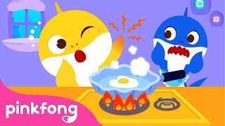 hot hot hot be careful learn safety rules with baby shark pinkfong official