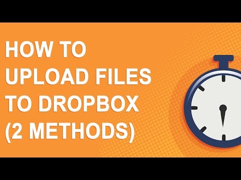 Upload files to Dropbox