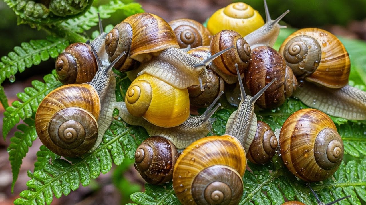 The Secret World of Snails: Nature's Slow Motion Wonders