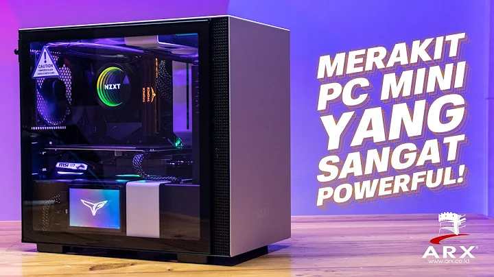 30만원 기가바이트 B550i Aorus Pro AX & NZXT H210i Mini PC 조립