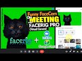 Cara Menggunakan Facerig Pro di Zoom Meeting dan Google Meet