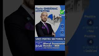 Florin Ghidanac Sectorul 1 Primar Romania #shorts #bsr