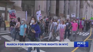 NYC Women’s March rallies for reproductive rights, abortion access